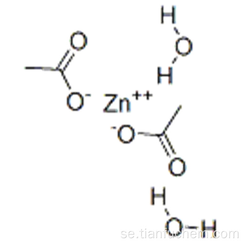 Ättiksyra, zinksalt, hydrat CAS 5970-45-6